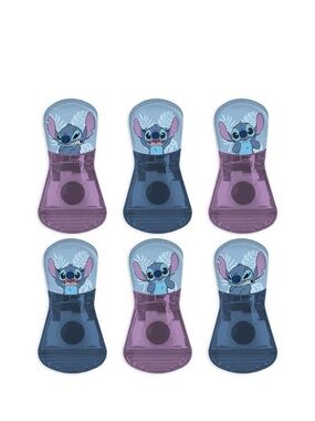 Disney Stitch Magnetic 6 Bag Clips